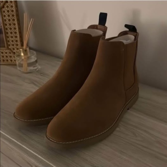 Mens Marshon Tan Chelsea Boots - Picture 5 of 6